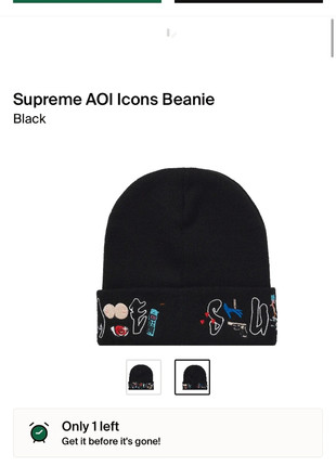 Supreme AOI icons Beanie | Vinted