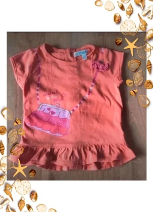Tee shirt manches courtes fille corail 1 mois Kitchoun très bon état, brand: Kitchoun, condition: Very good, size: Up to 1 month / 50 cm, €1.00, €1.75 includes Buyer Protection Pro