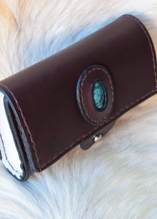 Blague à tabac Bordeaux Azurite, merk: Asmodeus Créations, staat: Nieuw zonder prijskaartje, € 70,00, € 74,20 inclusief Kopersbescherming