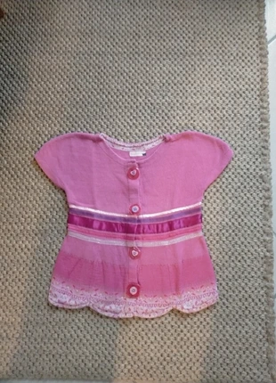 Gilet rose manches courtes , brand: Fait Main, condition: Good, size: 4 years / 104 cm, €1.50, €2.28 includes Buyer Protection