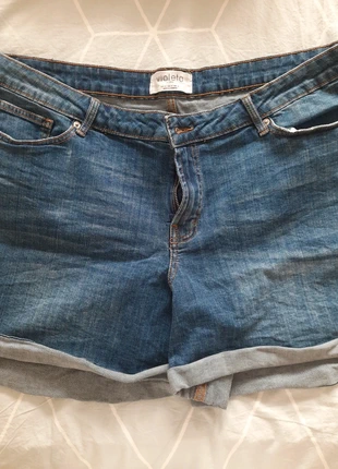 Shorts vaqueros Violeta by Mango 52, marque: Violeta by MANGO, état: Très bon état, taille: 6XL / 52 / 24, 6,00 €, 7,00 € Protection acheteurs incluse