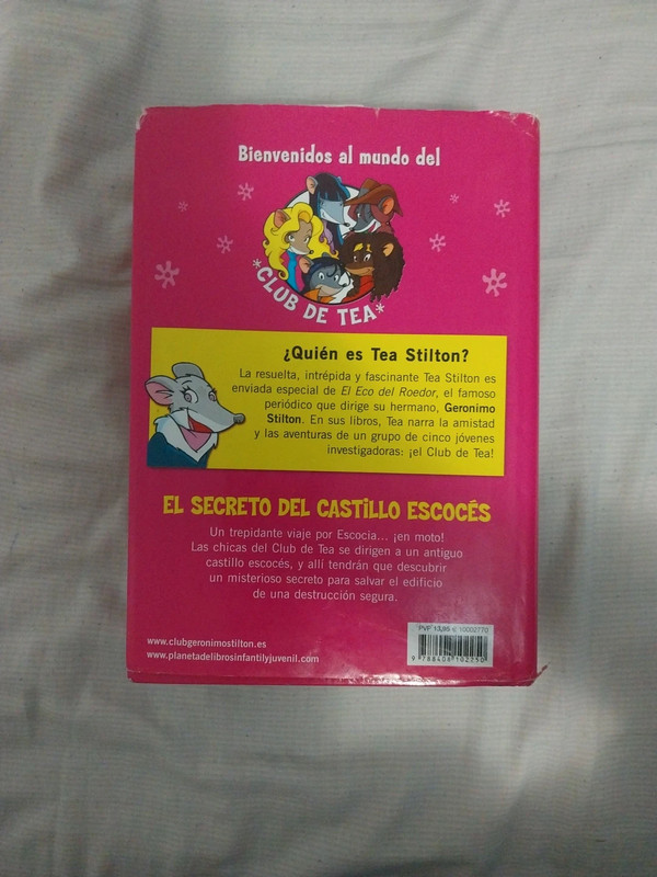 Libro de lectura de Tea stilton 2