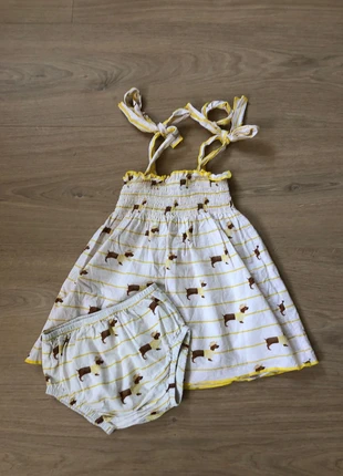 Setje Mon Petit BonBon T36 maand, merk: Mon Petit BonBon, staat: Heel goed, maat: 3 jaar / 98 cm, € 8,00, € 9,10 inclusief Kopersbescherming