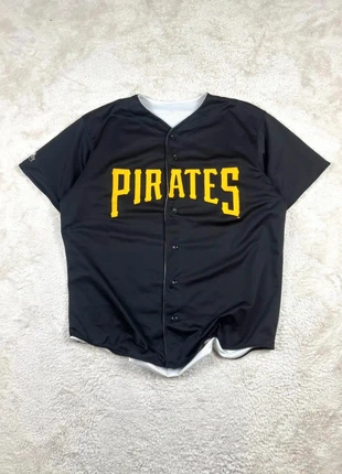 Vintage Majestic MLB Pirates Jersey Reversible 2000s Made in USA, marque: Majestic, état: Très bon état, taille: L, 29,90 €, 32,10 € Protection acheteurs (Pro) incluse
