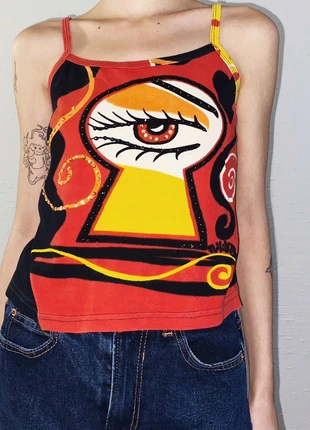 Top à bretelles, brand: Vintage Dressing, condition: Very good, size: S / 36 / 8, €8.00, €9.10 includes Buyer Protection