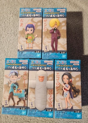 Lot 5 figurines, merk: Banpresto, staat: Heel goed, maat: Universeel, € 43,00, € 45,85 inclusief Kopersbescherming Pro