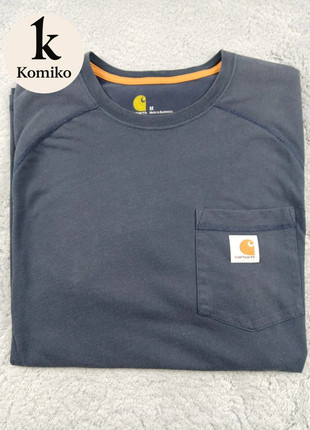 T-shirt Carhartt Relaxed Fit Bleu Marine Taille M - Homme, marke: Carhartt, zustand: Sehr gut, größe: M, 25,00 €, 26,95 € beinhaltet Vinted-Käuferschutz Pro