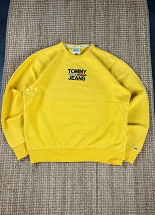 Sweat Crewneck Jaune Tommy Jeans, Tommy Hilfiger Brodé à l’avant Taille M, marke: Tommy Hilfiger, zustand: Sehr gut, größe: M, 20,00 €, 21,70 € beinhaltet Vinted-Käuferschutz Pro