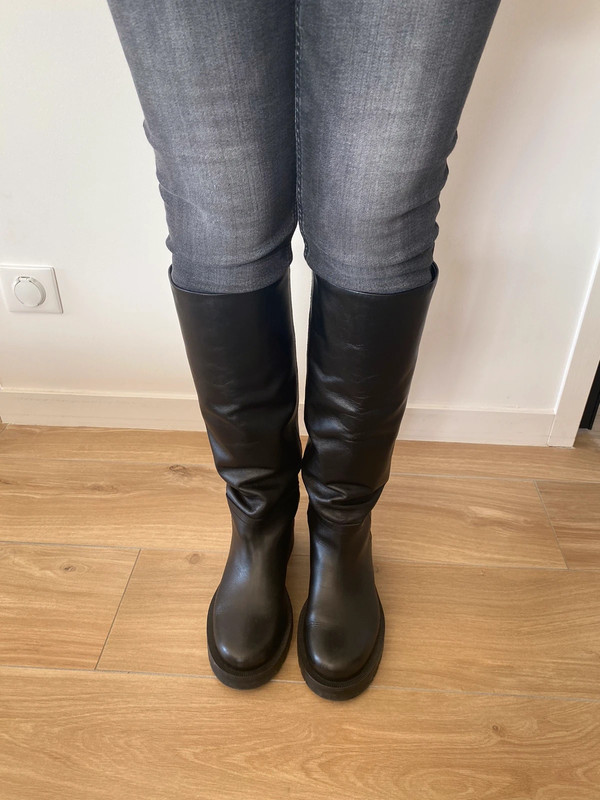 Zara bottes shop noires