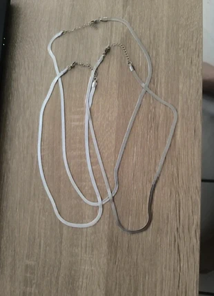 Lot de 3 colliers serpent argentés, zustand: Neu, 8,00 €, 9,10 € inklusive Vinted-Käuferschutz