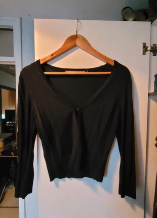 Short longsleeve vest/kimono-ish, merk: Styles by Steps, staat: Heel goed, maat: S / 36 / 8, € 3,00, € 3,85 inclusief Kopersbescherming