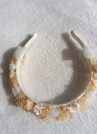 Diadema artesanal Flores preservadas, marca: Artesana, estado: Nuevo sin etiquetas, tamaño: L, 14,00 €, 15,40 € Protección al comprador incluida