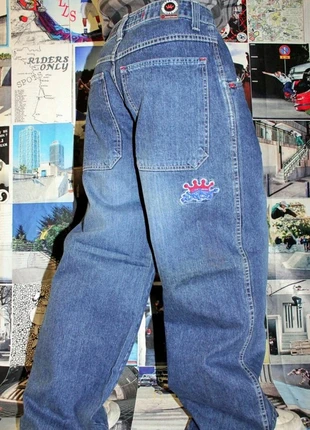 Jnco Crown Vintage Made In Usa Ultra Baggy Jeans (US Size 29x31) (EU Size 39), marke: JNCO, zustand: Sehr gut, größe: W29 | DE 44, 249,99 €, 263,19 € beinhaltet Vinted-Käuferschutz Pro