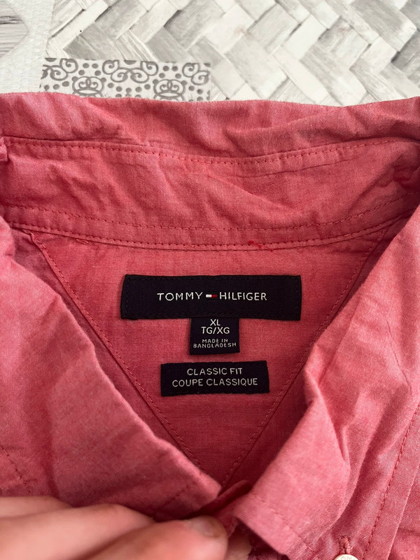 Chemise à manches courtes Tommy Hilfiger coupe classique/Classic fit 3