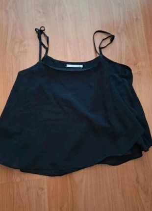 Top negro volantes talla M, marque: Local, état: Neuf sans étiquette, taille: M / 38 / 10, 8,00 €, 9,10 € Protection acheteurs incluse