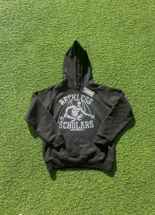 Black Rhinestone Reckless Scholars Hoodie | Vinted