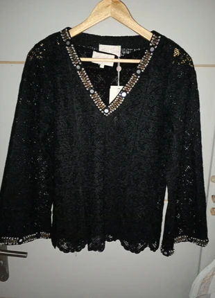 Blouse noire Miss June, brand: Miss June, condition: New with tags, size: M / 38 / 10, €45.00, €47.95 includes Buyer Protection