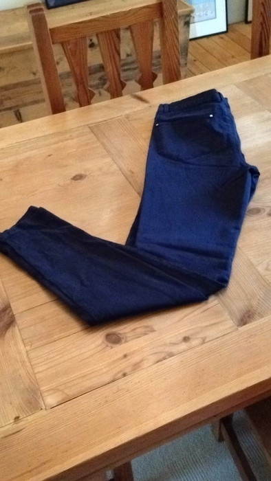 Pantalon bleu marine Zara 2