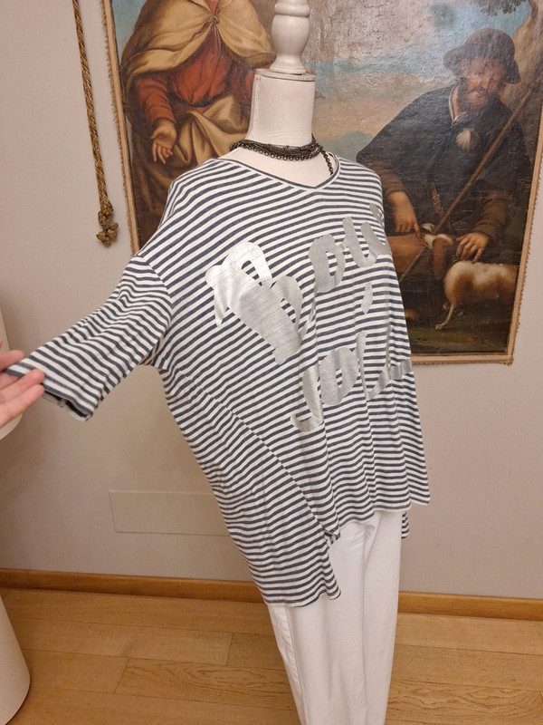 Maglia oversize a righe 5Preview, tg S 2