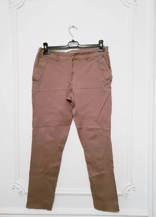Pantalon beige foncé , staat: Goed, maat: XXL / 44 / 16, € 7,00, € 8,05 inclusief Kopersbescherming