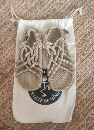 Sandales en corde, marke: Nomadic State of Mind, zustand: Gut, größe: 36, 15,00 €, 16,45 € inklusive Vinted-Käuferschutz