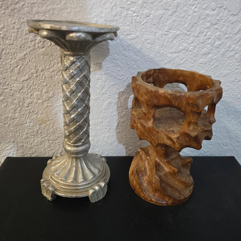 Candle holder set of two 1