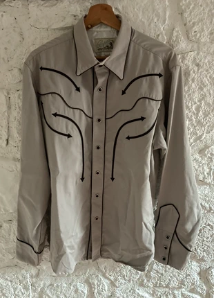Chemise western vintage Roper (Denver, Colorado), brand: Ropers, condition: Very good, size: L, €65.00, €68.95 includes Buyer Protection