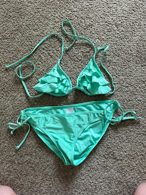 Never Been Worn! Ruffle String Bikini