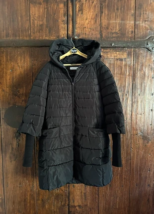 Piumino donna lungo nero Monte Cervino XL con cappuccio, marke: Monte Cervino, zustand: Sehr gut, größe: XL / 42 / 14, 25,00 €, 26,95 € inklusive Vinted-Käuferschutz