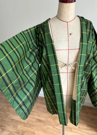 Haori veste de kimono (vert) HF308V, marke: Kimono, zustand: Sehr gut, größe: Sonstige, 50,00 €, 53,20 € beinhaltet Vinted-Käuferschutz Pro