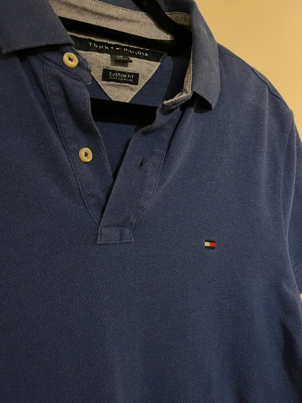 Blauwe Tommy Hilfiger polo 2