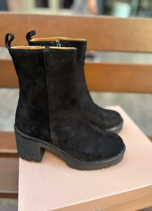 Botines negro ante, marque: belang, état: Neuf sans étiquette, taille: 38, 69,90 €, 74,10 € Protection acheteurs incluse