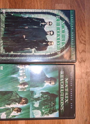 Lot de 2 films Matrix, marke: Warner Bros., zustand: Gut, größe: Einheitsgröße, 8,00 €, 9,10 € inklusive Vinted-Käuferschutz