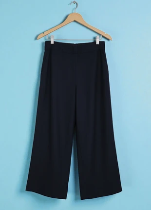 COS – Premium & Elegant Navy 96% Wool Culottes with Elastic Waist – XS 👒👠, marque: COS, état: Très bon état, taille: XS / 34 / 6, 49,90 €, 53,10 € Protection acheteurs incluse