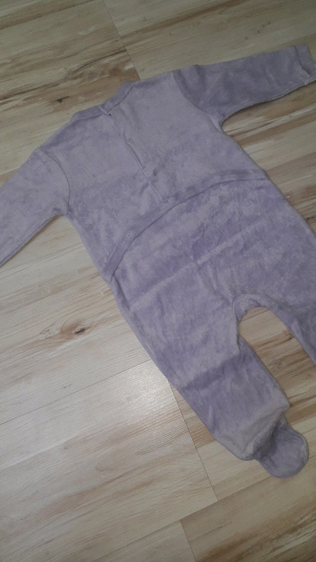 Pyjama velours lilas 3