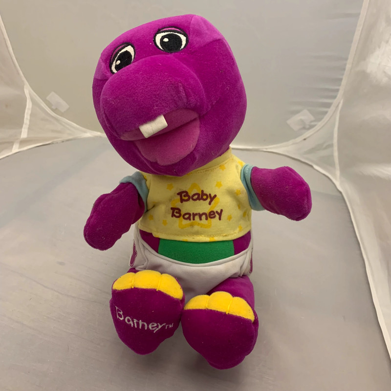 2005 Fisher-Price Sing 'N & Wiggle Baby Barney Dinosaur Singing Moving ...