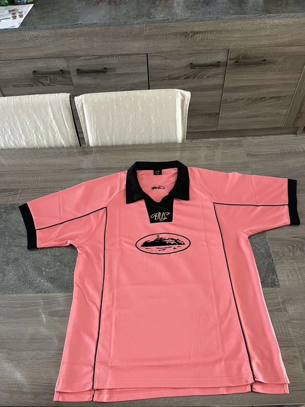 Corteiz Talismo Football Jersey Pink