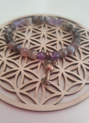 Bracelet en pierres naturelles, marque: Mandala, état: Neuf sans étiquette, 5,00 €, 5,95 € Protection acheteurs incluse