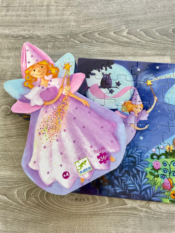 Djeco Puzzle Fée The Fairy Licorne 4+