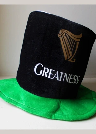 Chapeau de la St Patrick de Pub Irlandais - publicitaire Guinness, marque: Guinness, état: Très bon état, 9,00 €, 10,15 € Protection acheteurs incluse