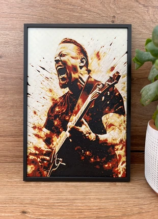 Cadre décoratif Metallica - James Hetfield, brand: Metallica, condition: Very good, €12.00, €13.30 includes Buyer Protection Pro