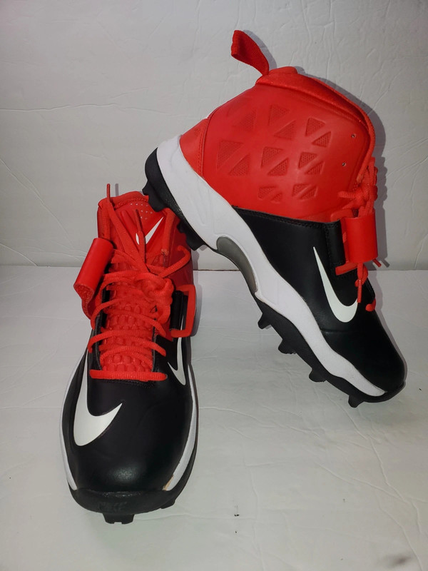 BNWOB Mens Nike Zoom Code Flywire Football Cleats sz 11 Red Black 603350 016 B3 Vinted