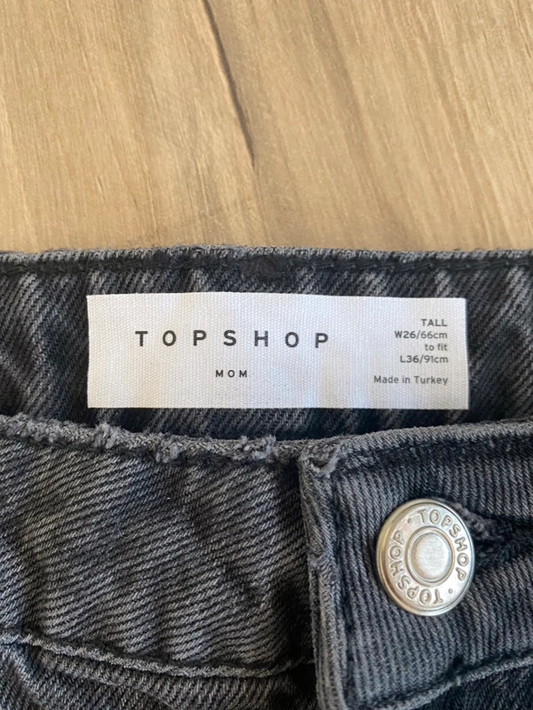 Topshop Tall Mom Jeans