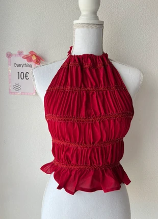 Vintage top backless, brand: Vintage Dressing, condizioni: Ottime, taglia: S / IT 40 / EU 36, €10.00, €11.20 include la Protezione acquisti Pro