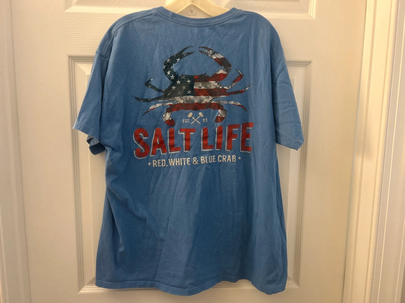 Men’s Size Large Salt Life Shirt 3