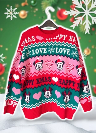 Pull de Noël Mickey - Disney - Taille M, marke: Disney, zustand: Neu, größe: M / 38 / 10, 35,00 €, 37,45 € inklusive Vinted-Käuferschutz