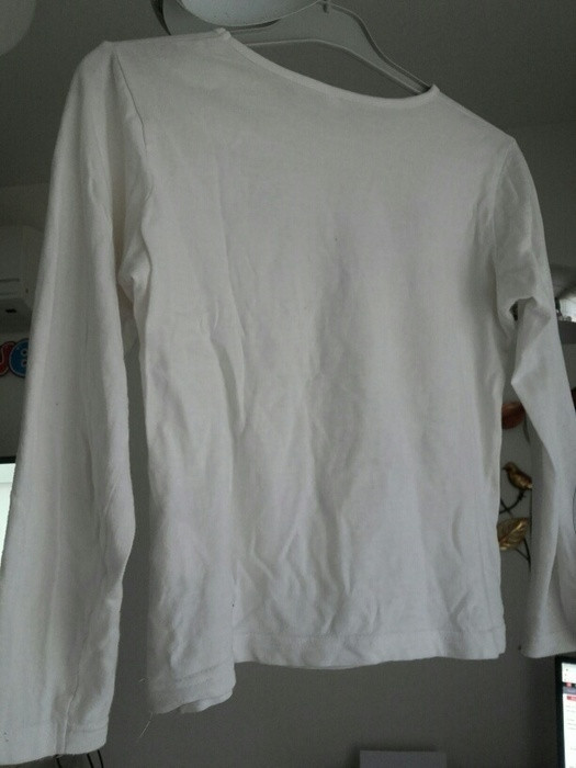 Tee-shirt blanc fille/ado 2