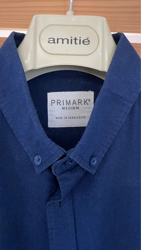 Camisa azul marinho, Primark 3