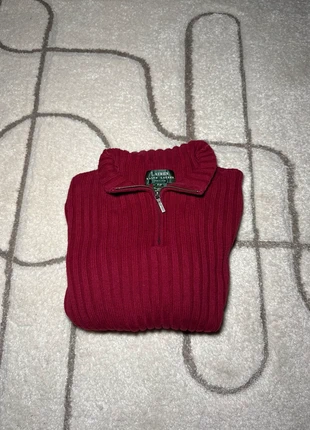 Pull Half-Zip Ralph Lauren Femme Rouge XS, brand: Ralph Lauren, condition: Very good, size: XS / 34 / 6, €34.99, €37.44 includes Buyer Protection