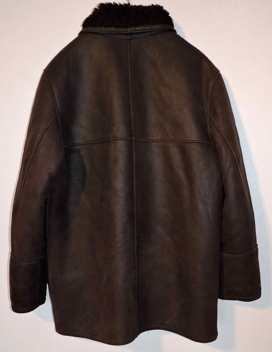 Manteau vintage homme peau lainée shearling T48 2